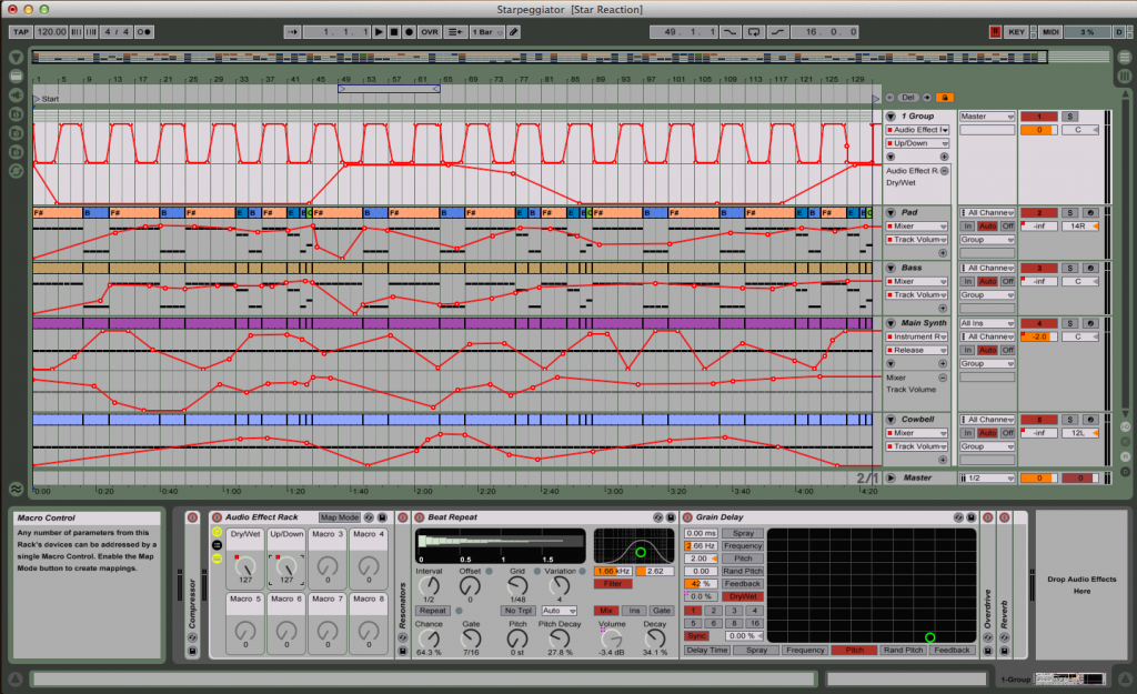 Starpeggiator Ableton Live Set